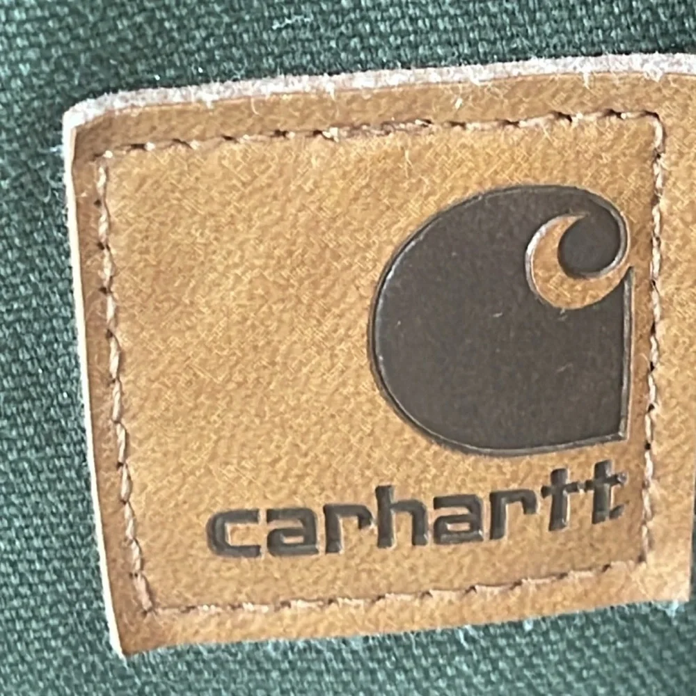 Carhartt  RN # C61 Green Coat Jacket Size 2XL Tall cotton Duck 14806 - Picture 14 of 16